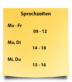 sprechzeiten